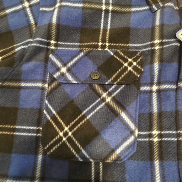 NWT wrangler plaid flannel long sleeve shirt - Picture 7 of 11